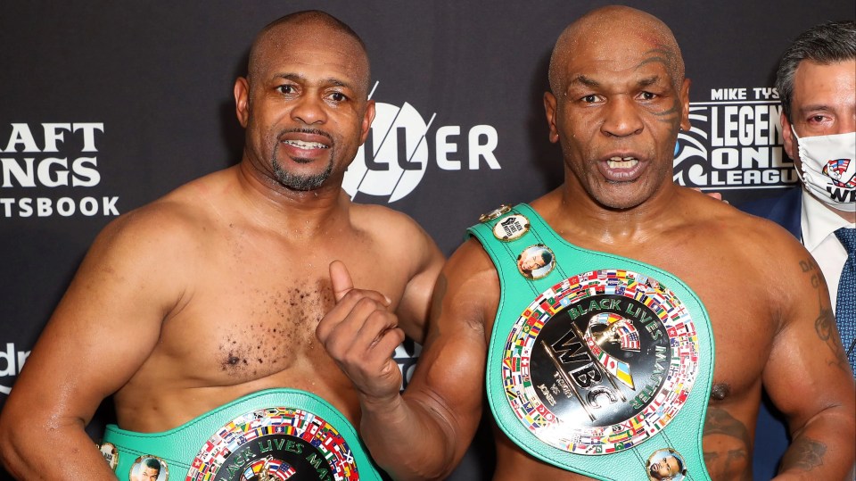 Jones Jr and Tyson shared the ring five years ago