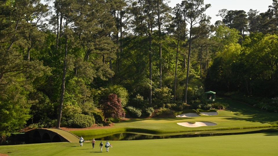 It costs a lot of money to play at the course that hosts The Masters