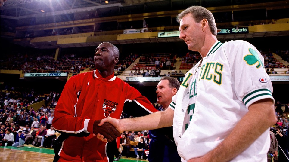 Jordan and Bird had a competitive relationship and edge when it came to one another