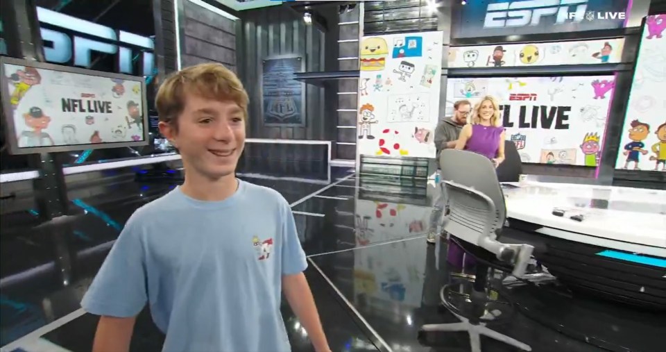 Madden was in the studio and ecstatic to see his drawings everywhere