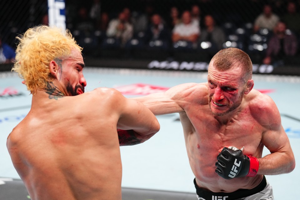 UFC bantamweight Grant plays Sunday League when he's not in the Octagon
