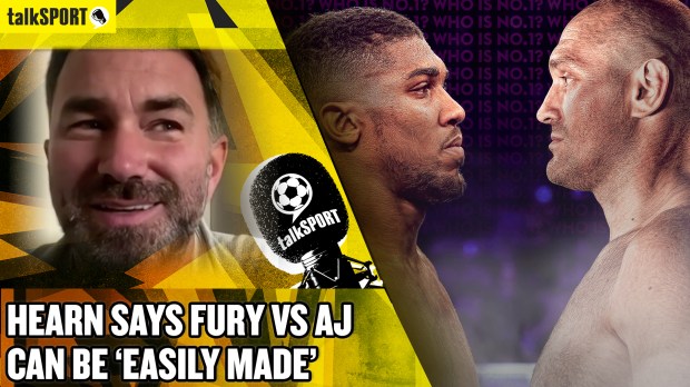 Eddie Hearn says Anthony Joshua and Tyson Fury can be 'made easily'