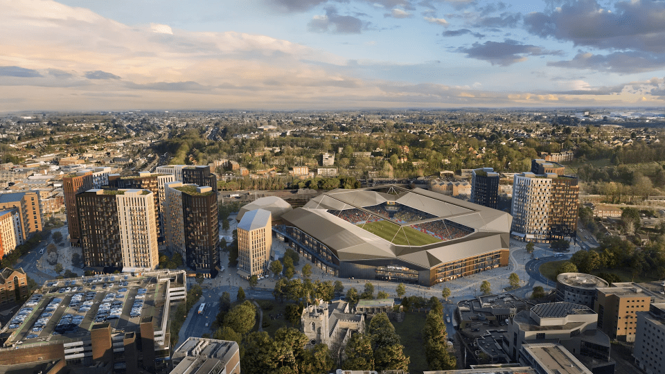 Luton's new home will be close to the city centre