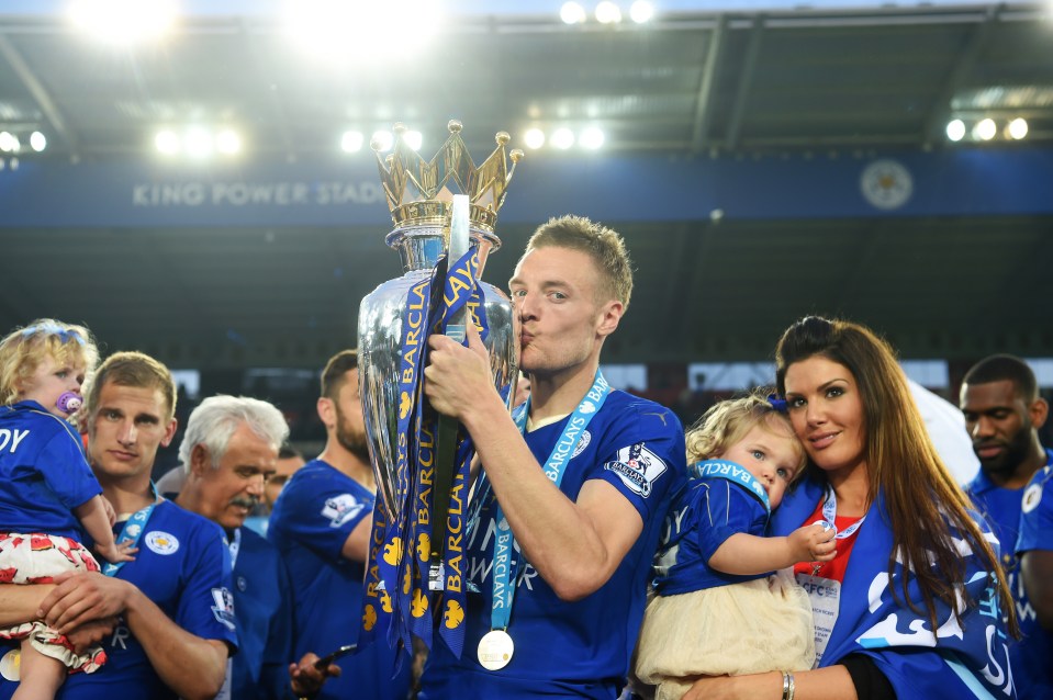 Vardy's finest hour came when he fired Leicester to Premier League glory in 2016