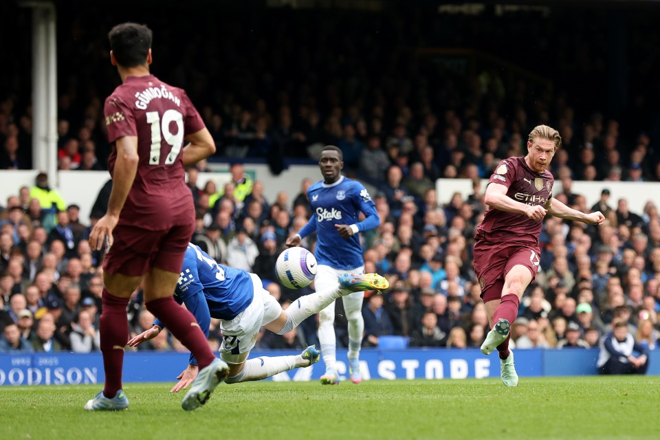 De Bruyne has just two more months remaining on his City contract
