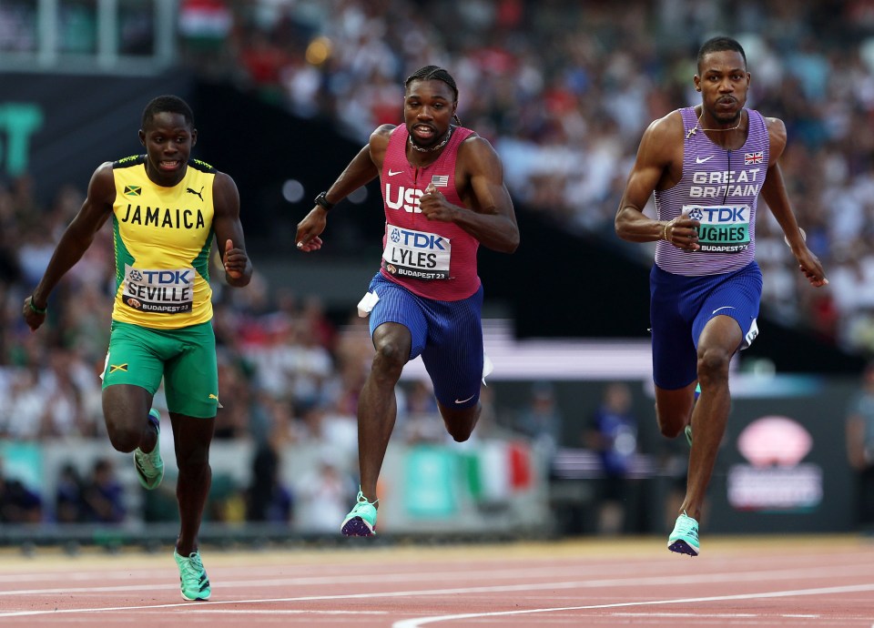 Seville secured a notable victory over Noah Lyles earlier this year