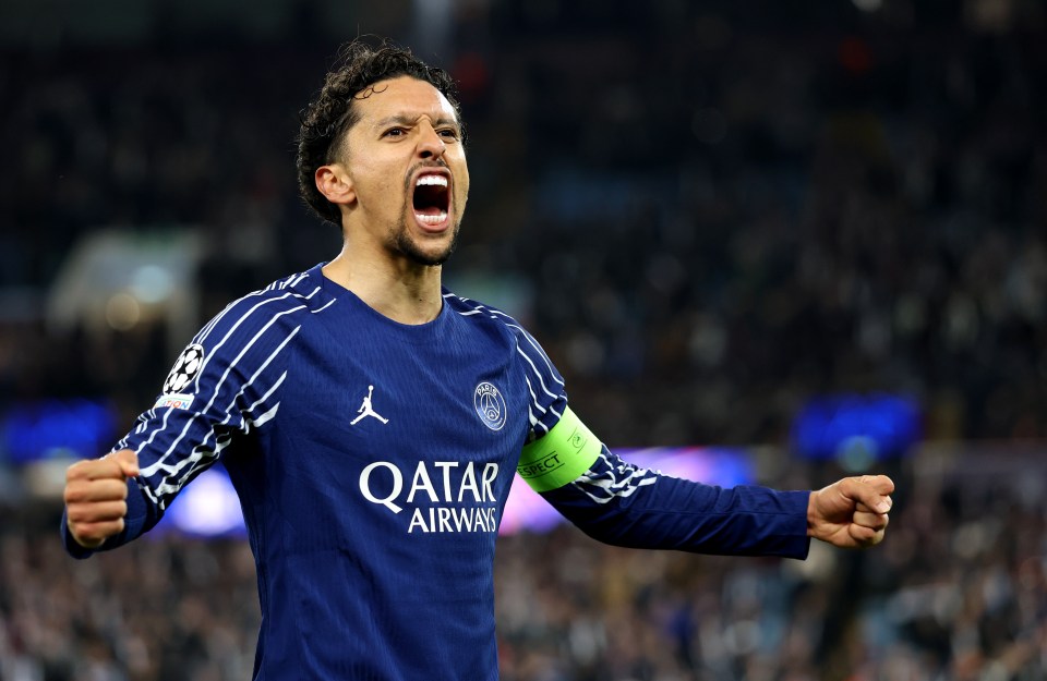 Marquinhos may be leading PSG to glory, so Amazon were lucky to get an interview