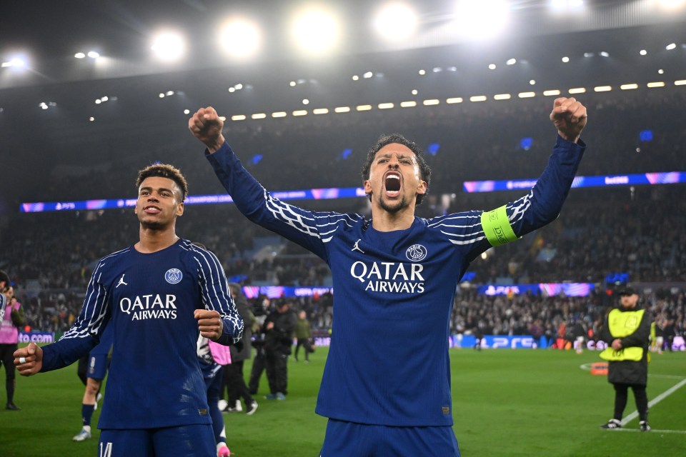 PSG's players breathed a sigh of relief at full-time