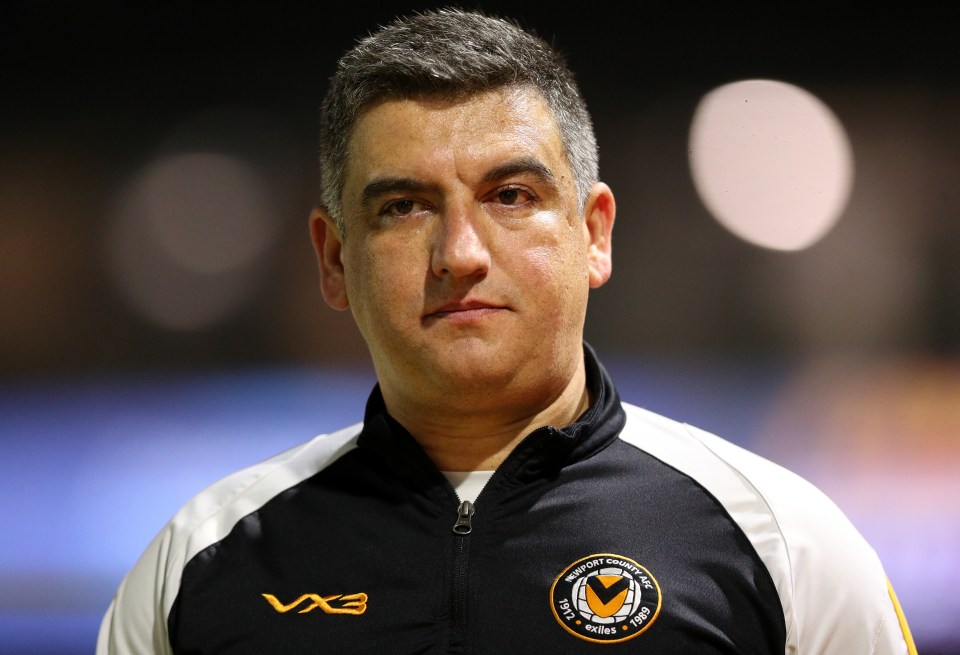 Newport have decided to part company with their head coach