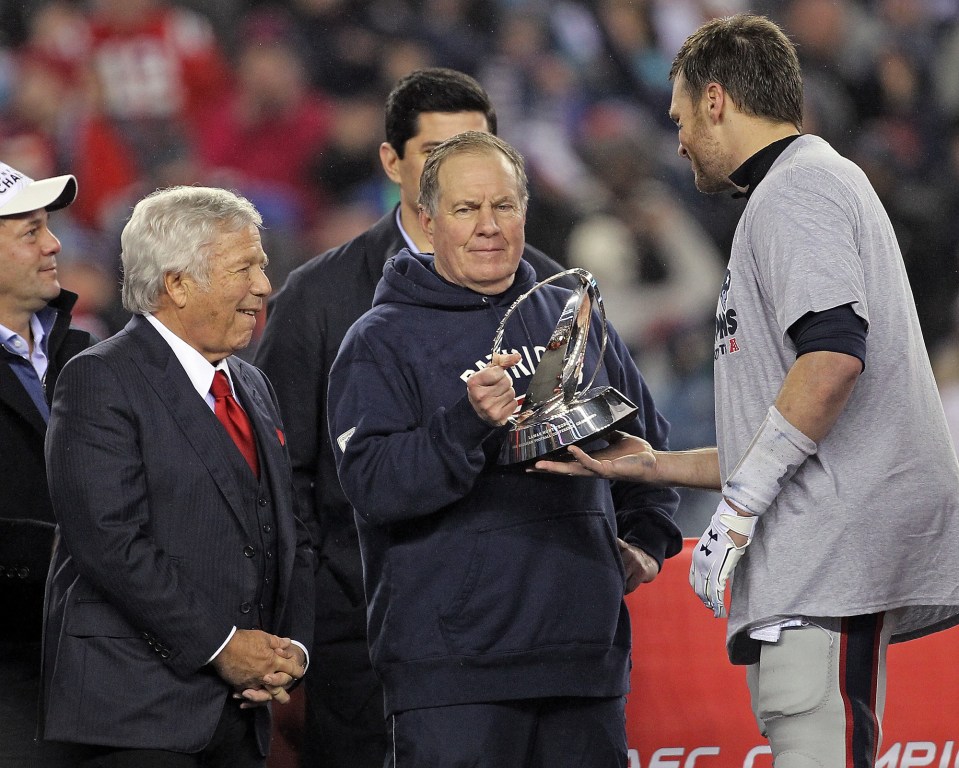 Belichick, Brady and Kraft created a dynasty in New England