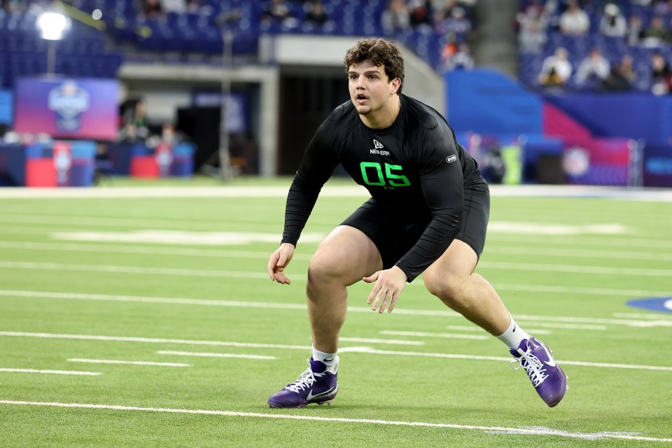 Campbell also impressed at the NFL Combine in March