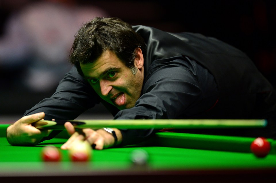 O'Sullivan isn't one to hide his frustrations at the table