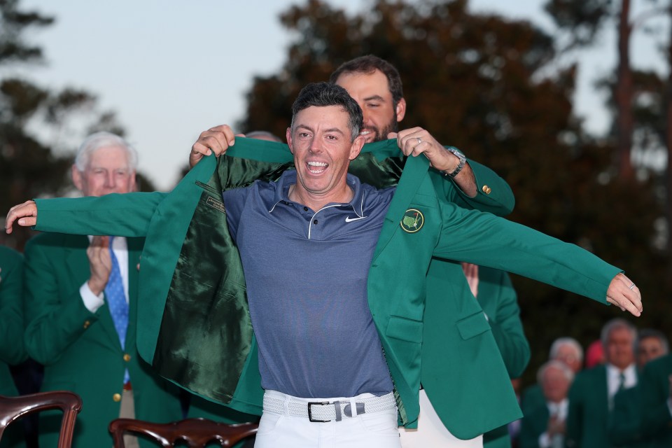 McIlroy is the newest recipient of the iconic Green Jacket