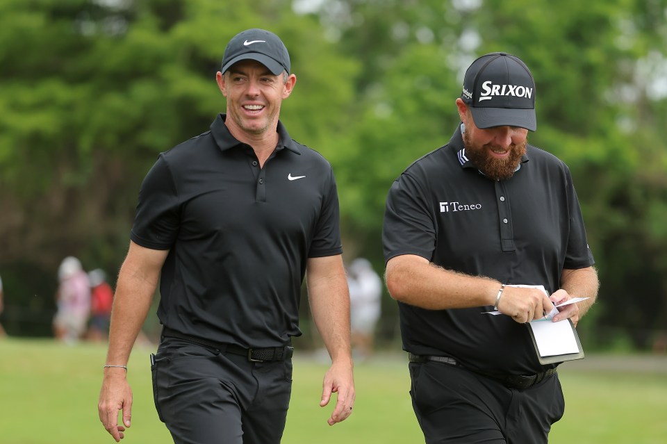 McIlroy and Lowry, who could become the first back-to-back winners, are tied for 16th