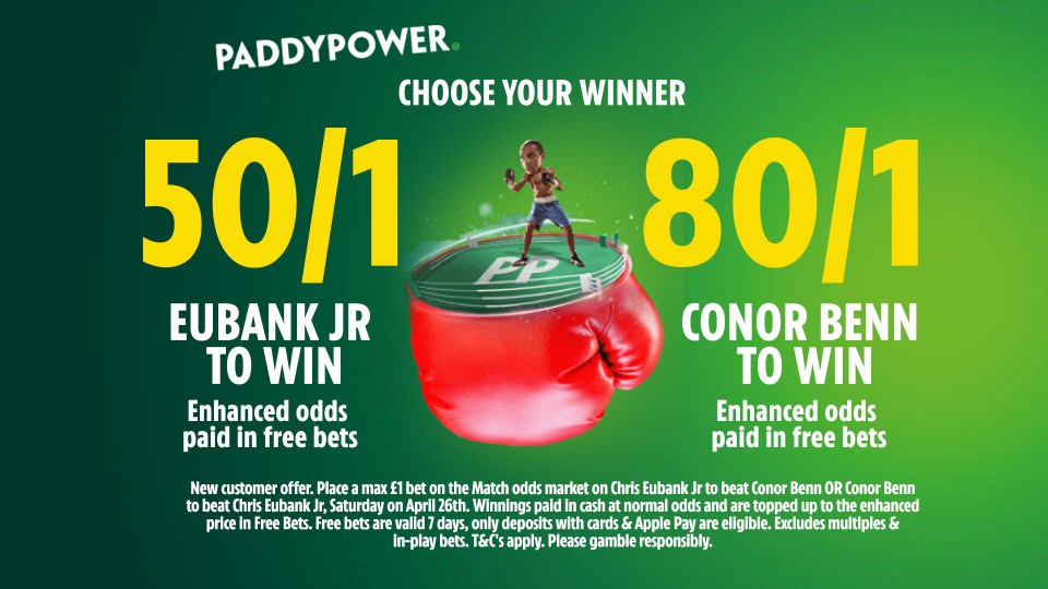 Get enhanced odds of 50/1 on Jonbon to win the Champion Chase at Cheltenham Festival 2025 on Paddy Power