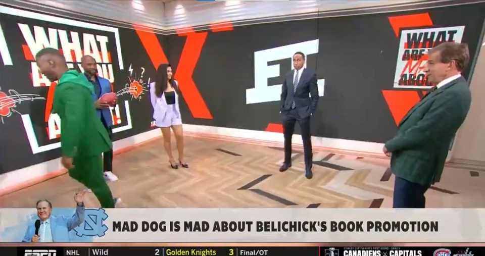 He walked off the First Take set after hearing Stephen A's words