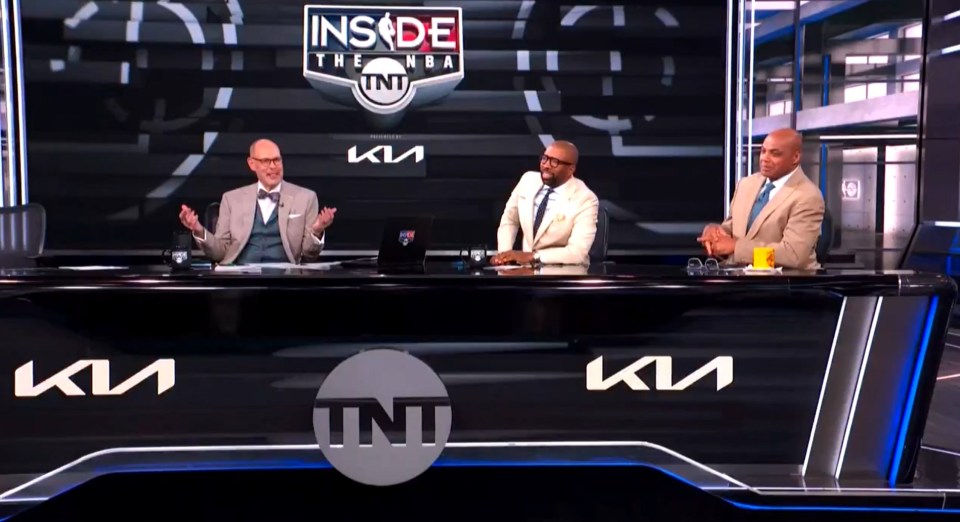 The rest of the crew laughed at the impromptu moment