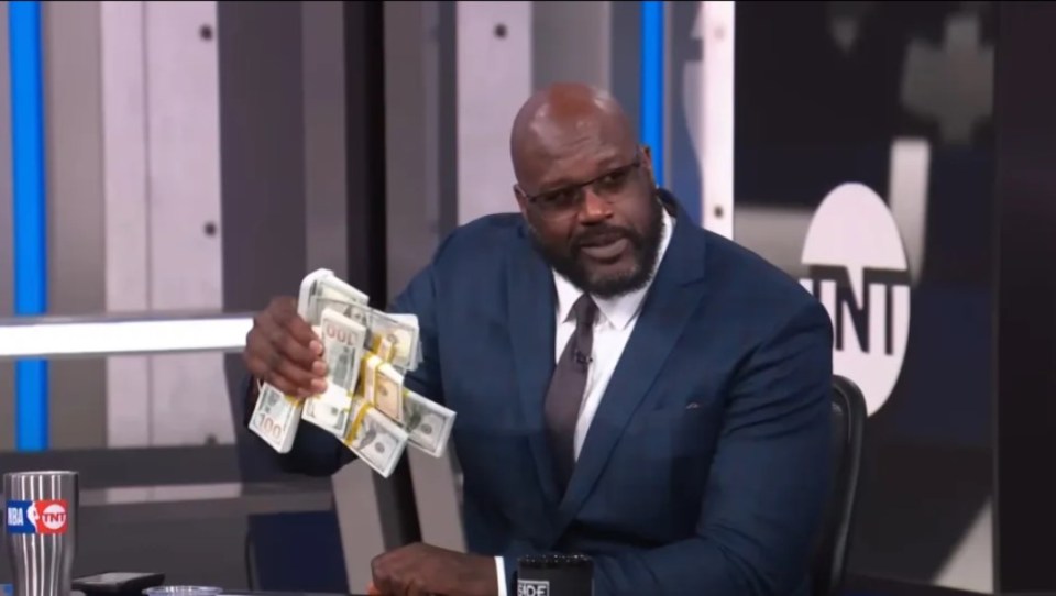 Shaq is known to put his money where his mouth is