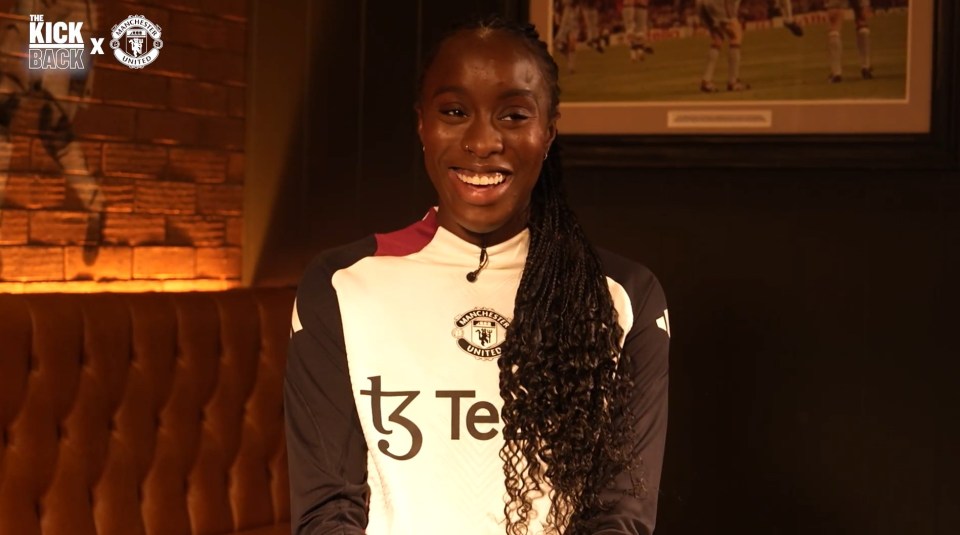 The Canada international laughed in disbelief as she recalled her transition from fan to player