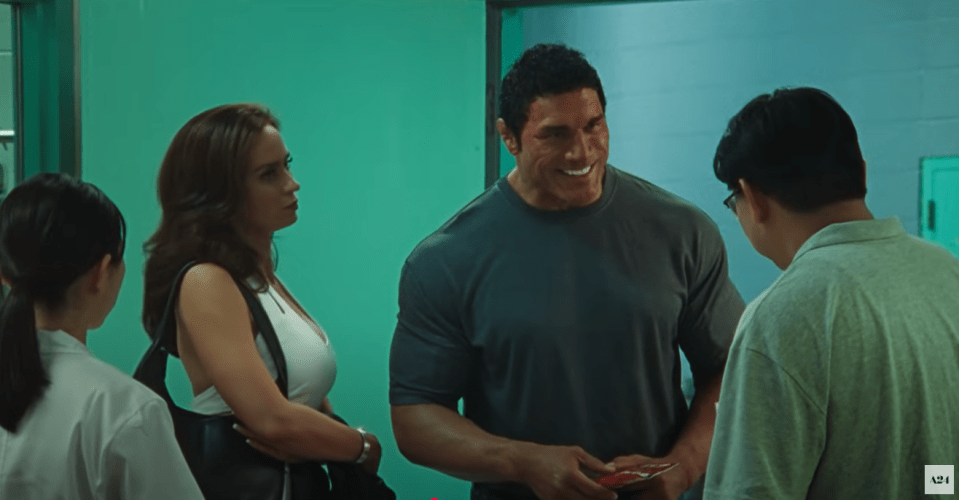 The Rock plays former two-time UFC heavyweight champion Mark Kerr in his new film