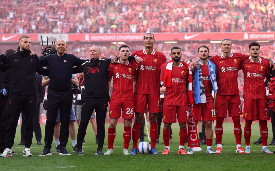 Amid the chaos, there was time for an emotional performance of 'You'll Never Walk Alone'