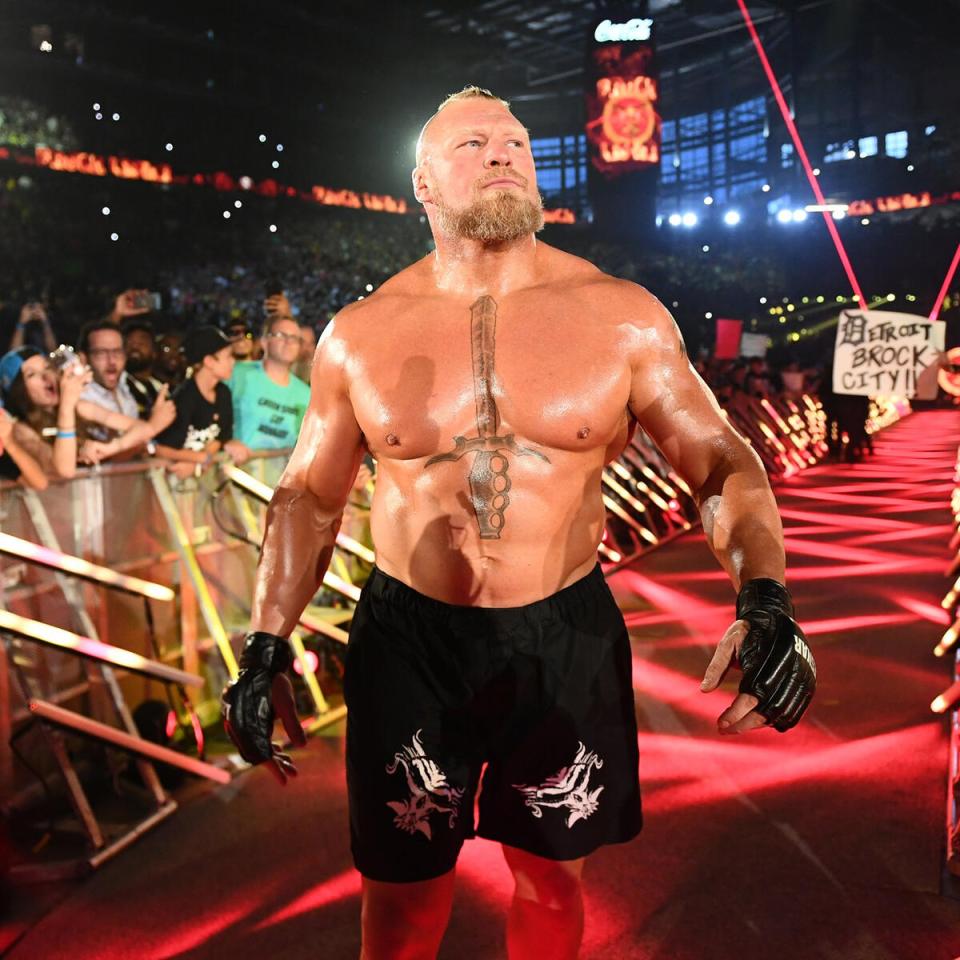 Lesnar ended the Undertaker's WrestleMania streak and won several world titles