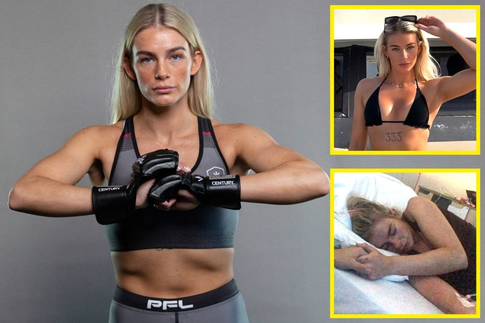 Luxton was diagnosed with sepsis, so couldn't make her PFL debut last June in Newcastle