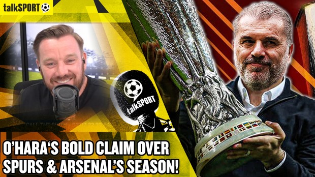 Jamie O'Hara believes Tottenham have had a better season than Arsenal