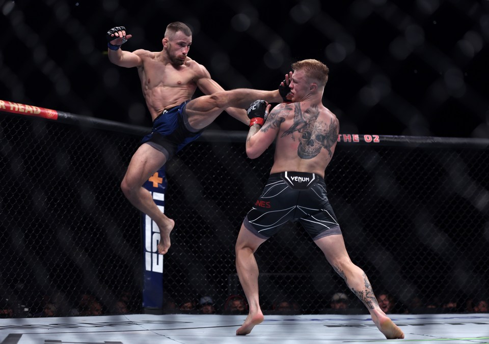 His last UFC fight was a defeat to Ludovit Klein in London in July 2022