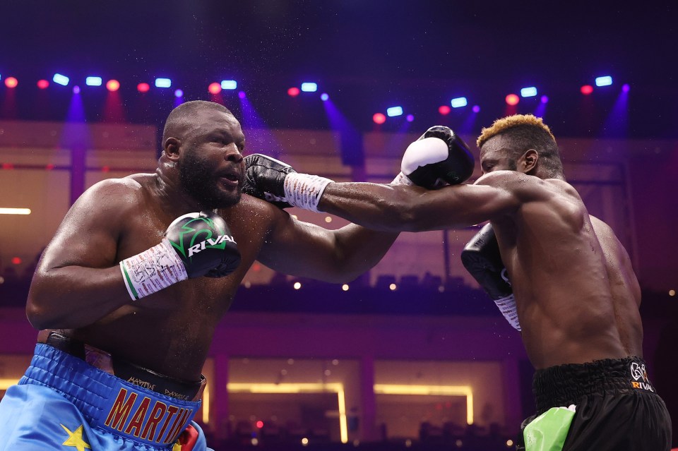 Bakole and Ajagba boxed to a draw in Riyadh, Saudi Arabia