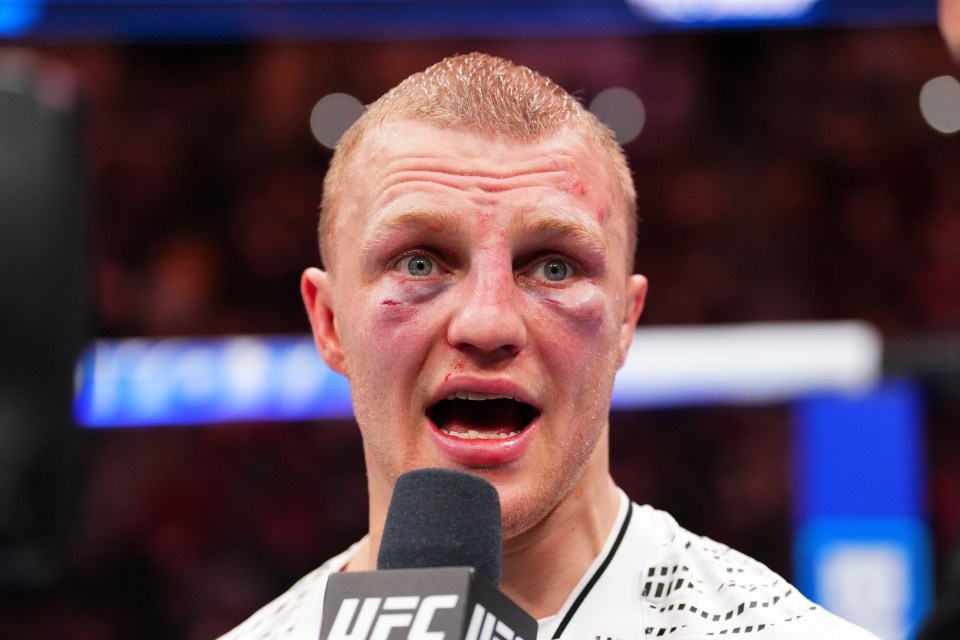 He made his UFC debut in January 2021 and this was his fifth fight in the promotion