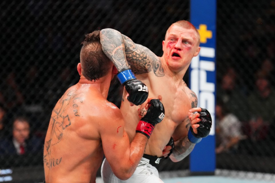 Jones went to war with Stephens at UFC Des Moines in Iowa