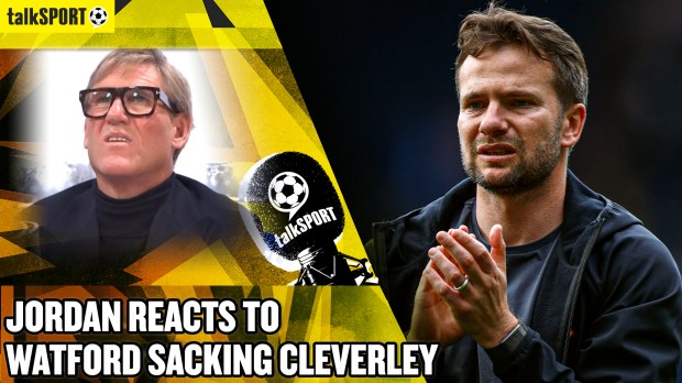 Simon Jordan reacts to Watford sacking Tom Cleverley