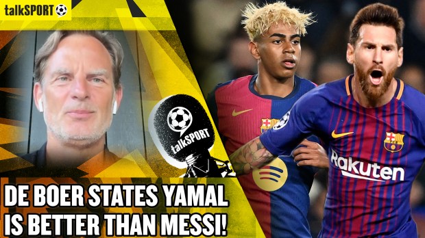 Ronald de Boer believes Lamine Yamal is better than Lionel Messi