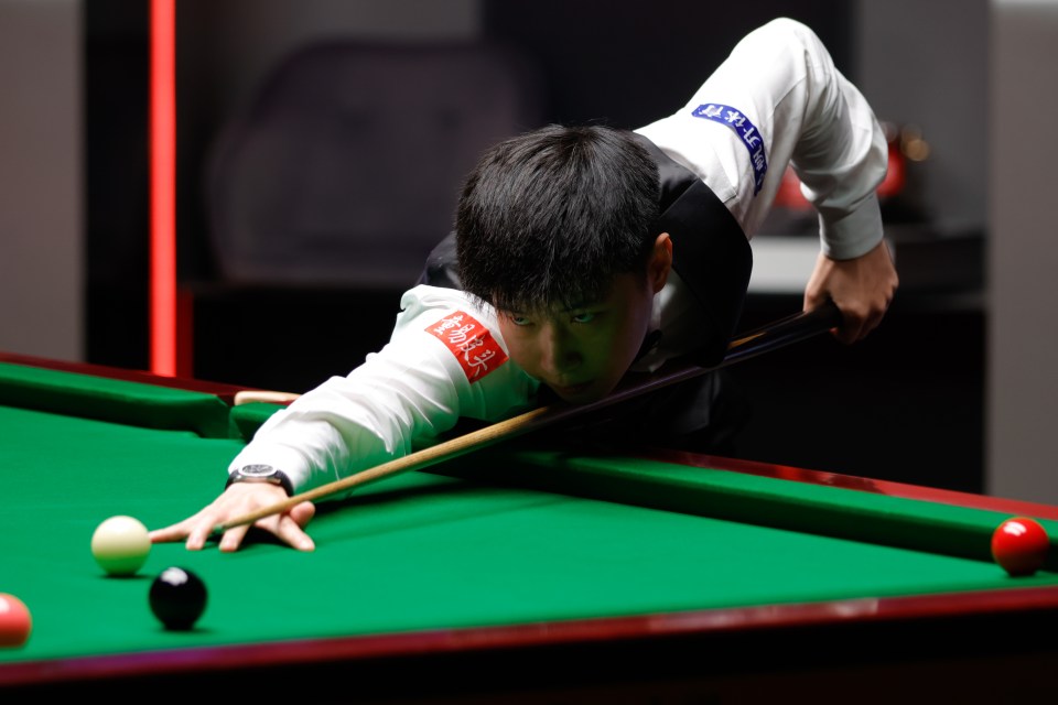Zhao is looking to become the first Asian star to conquer the Crucible